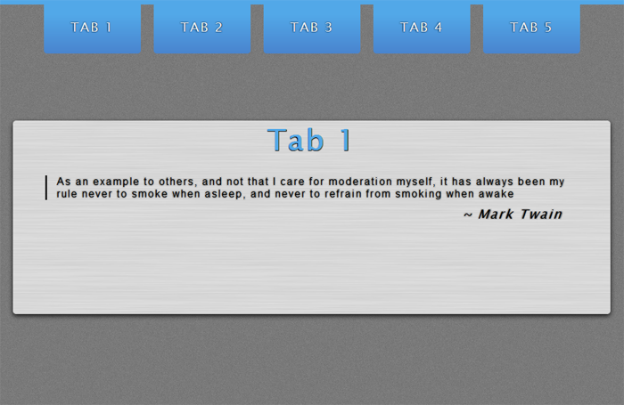 css3 menu float